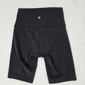 lululemon athletica Women's Black Bike Shorts Size 4